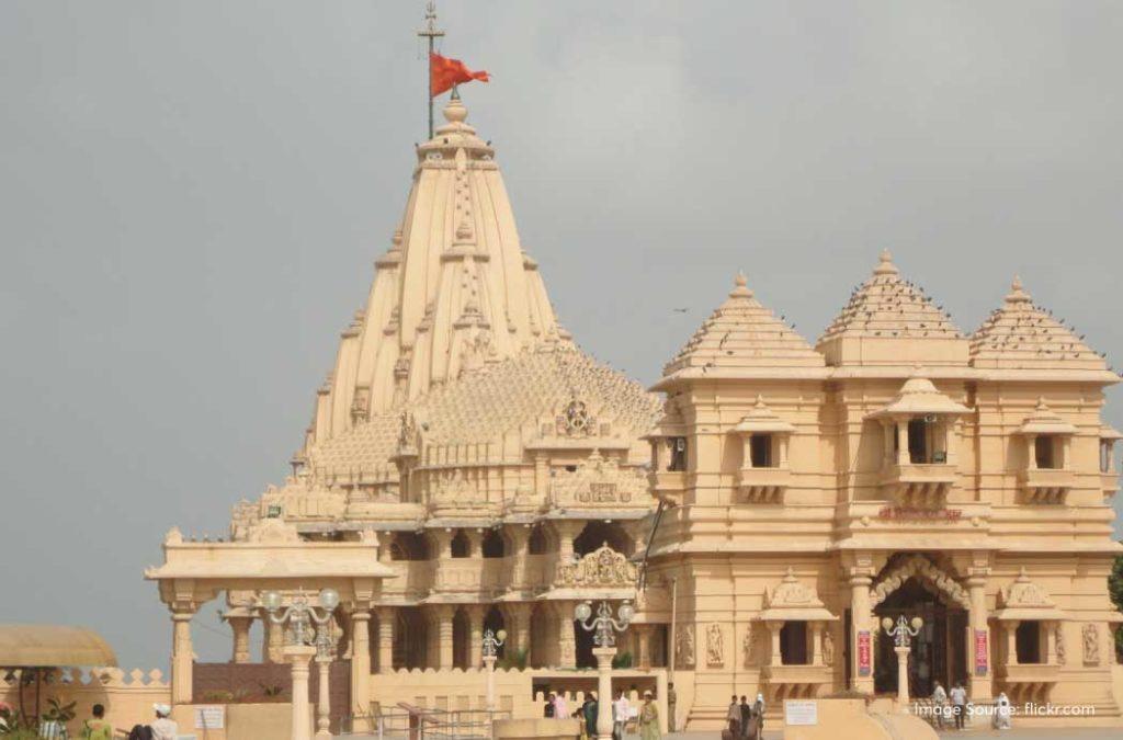 The Somnath Temple is a gorgeous site in Gujarat.