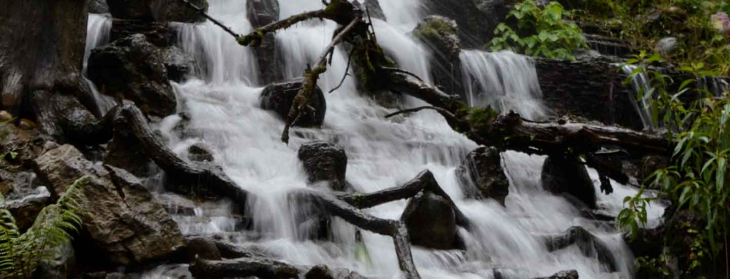Waterfalls in Mussoorie