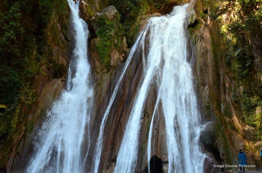 Explore one of the best waterfalls in Mussoorie