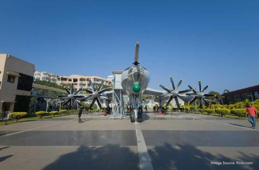 TU142 Aircraft Museum is a wonderful place to visit for those who like planes and have an interest in knowing about the history of Indian Air Force