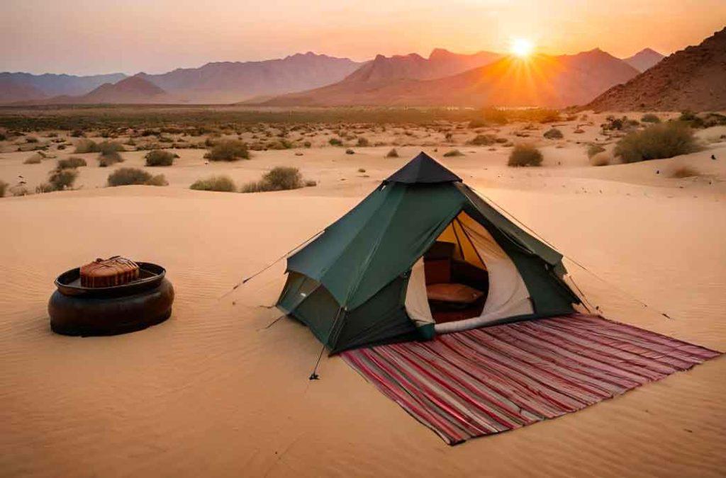 Jaipur or the pink city is the capital of Rajasthan and the perfect place to enjoy desert camping.