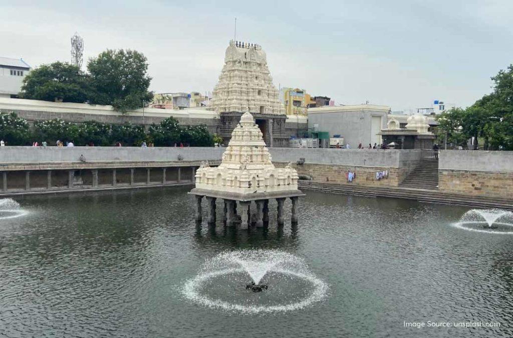 The Madurai Meenakshi, Kashi Visalakshi, and Kanchi Kamakshi Temples are the three main spiritual abodes in Shaktism. 