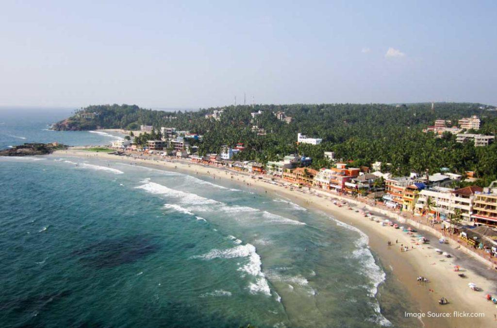 Kovalam is a splendid village and the best places to visit in Kerala in December. 