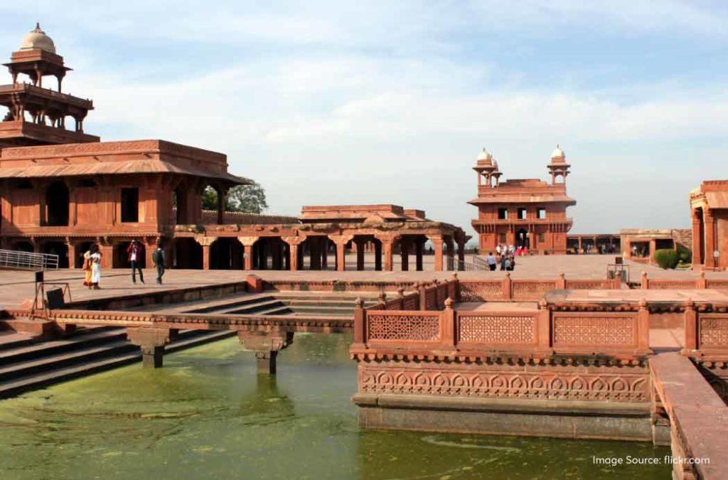 Fatehpur Sikri is an ancient city that is situated about 40km from Agra.