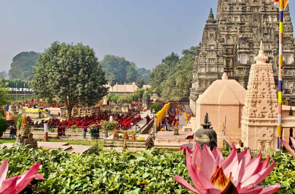 The Mahabodhi Temple in Bodhgaya, Bihar has been the main pilgrimage site for a lot of Buddhists across the world for over two thousand years. 