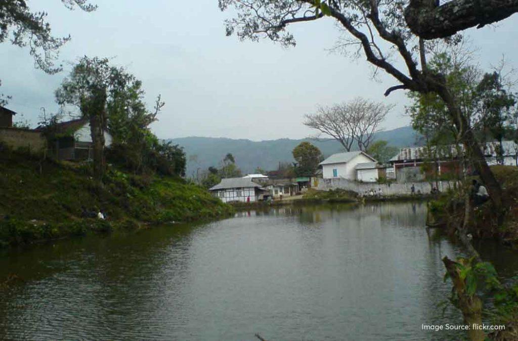 Haflong Lake is the first place you should visit after setting foot in the hill station. 