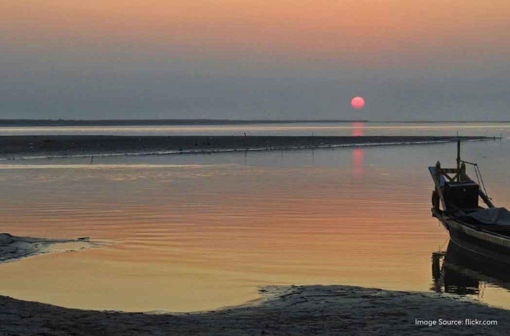 The sunrise and sunset on Majuli Island are enthralling