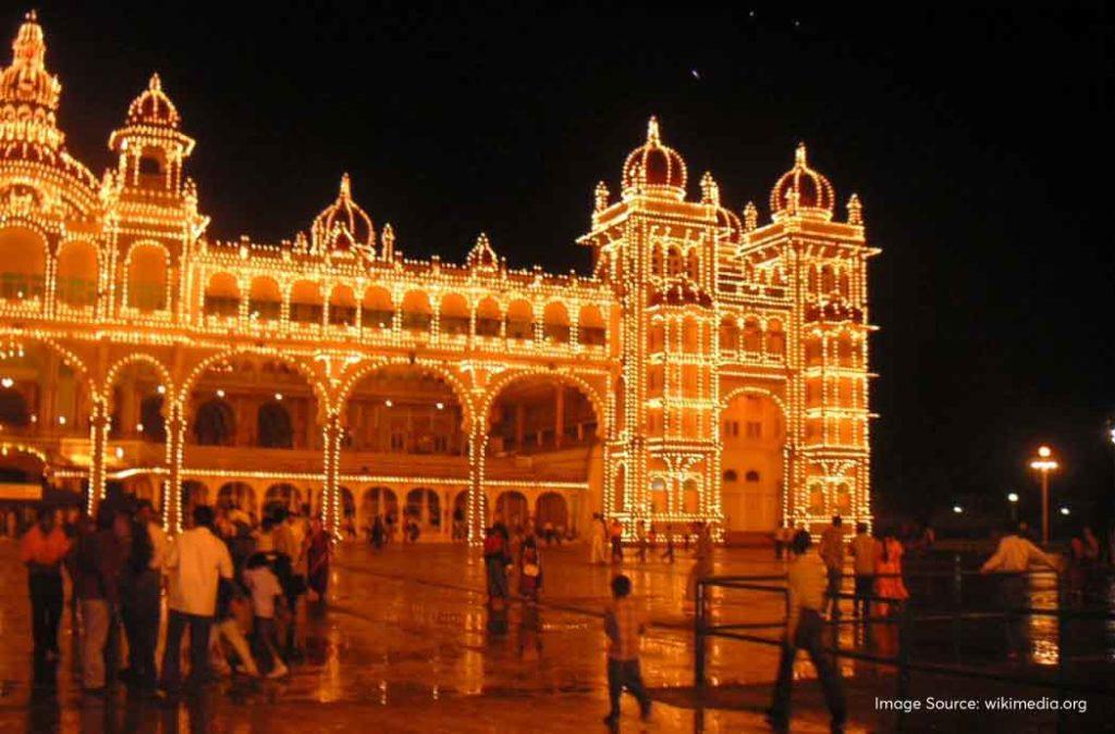 Visit Mysore Palace for a great time