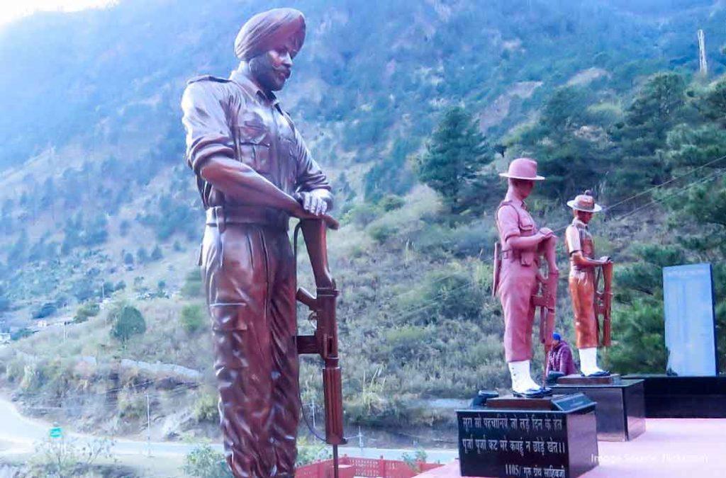 The Walong War Memorial pays tribute to all the Indian soldiers who fought for the country