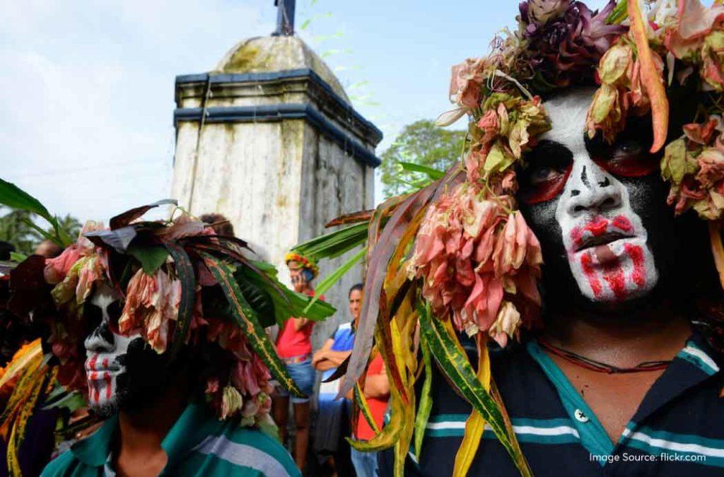 The Sao Joao Festival in Goa is celebrated on the birth anniversary of St. John, the Baptist.