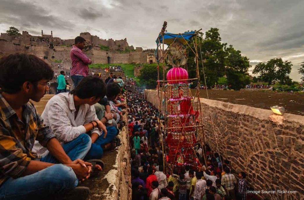 Bonalu is a vibrant festival that is celebrated in the twin cities of Hyderabad and Secundrabad of Telangana state