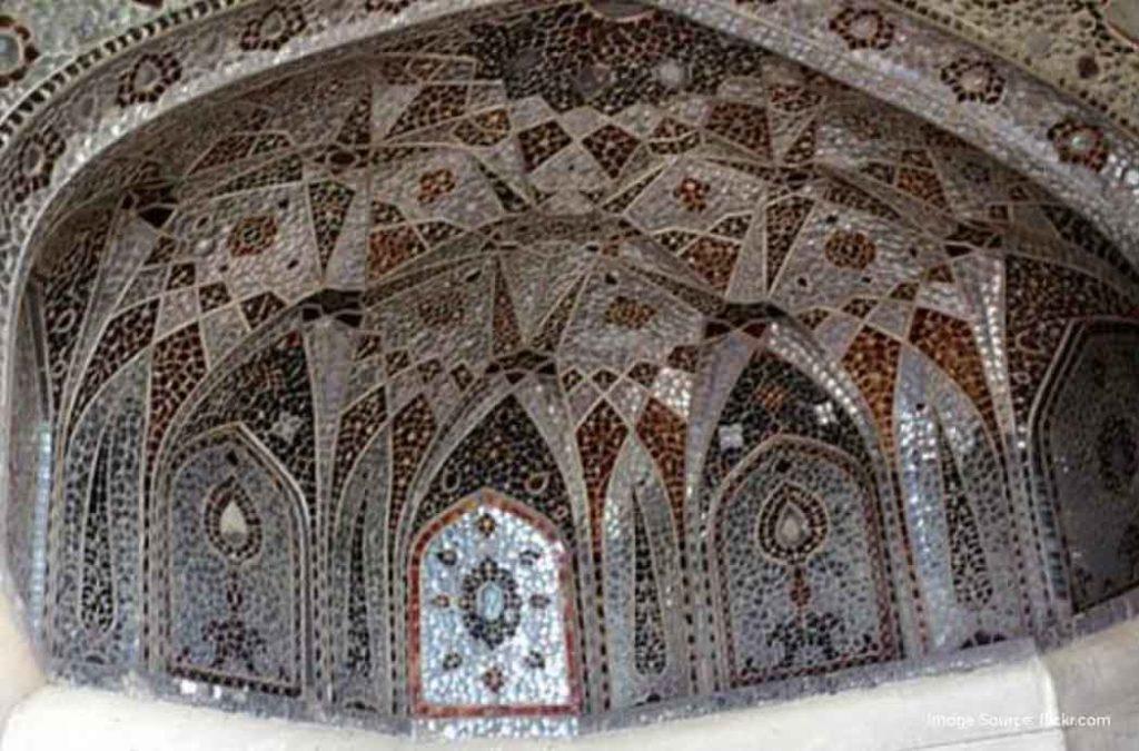 The Sheesh Mahal is a very beautiful part of the Mehrangarh Fort.