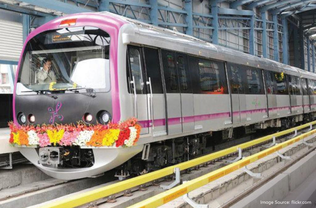 The Bangalore Metro timings are from 5:00 AM to 11:00 PM.