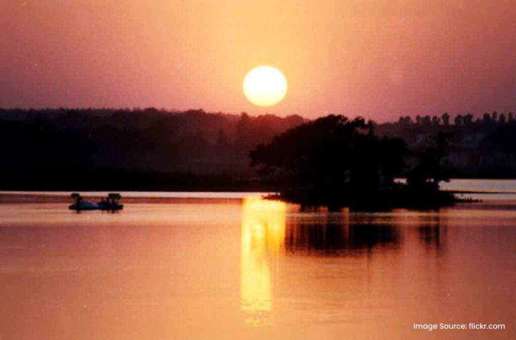 Dalpat Sagar Lake is the ideal choice among places to visit in Chhattisgarh to enjoy a relaxing day 