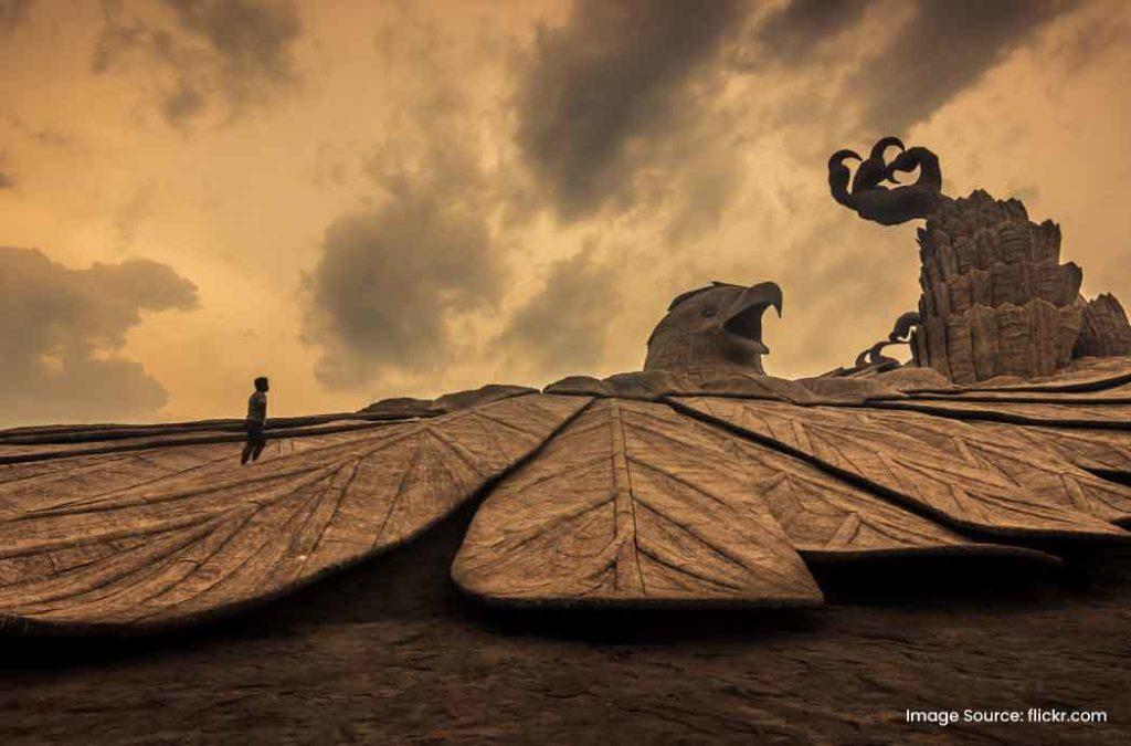 Jatayu Rock (Jatayu Earth’s Center) is one the best places to visit in Kottayam for both adventure and entertainment.