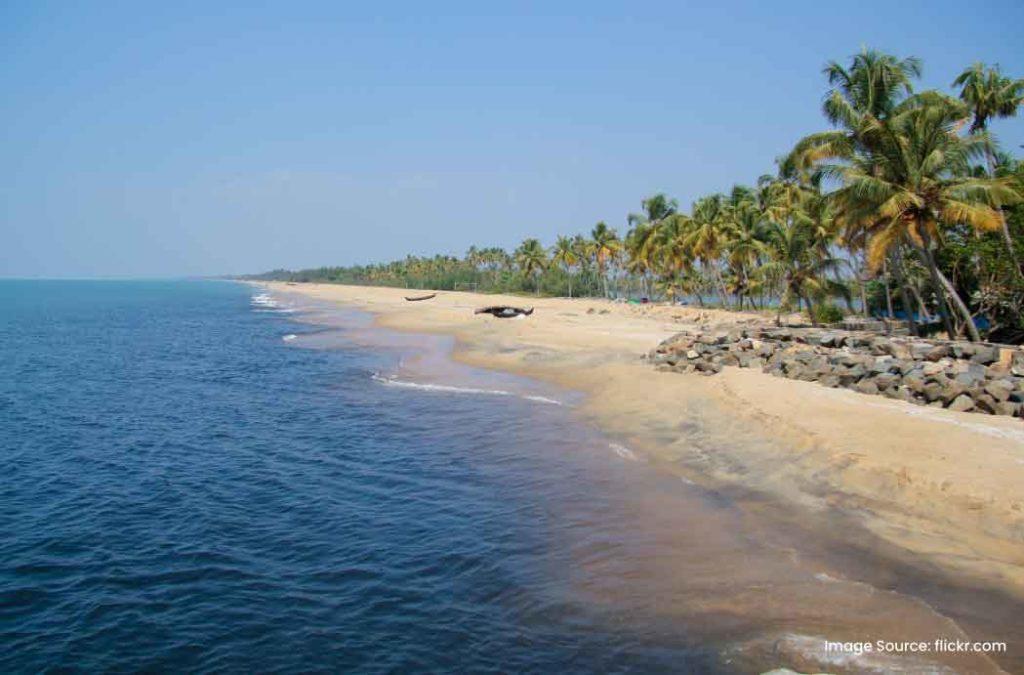 Enjoy water and beach activities at Kuzhupilly Beach, one of the famous places to visit in Ernakulam.