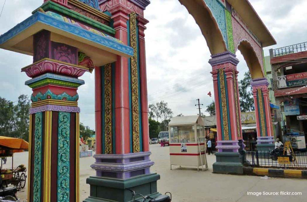 Experience the spirituality at Mantralayam,  one of the pilgrimage places to visit in Andhra Pradesh.