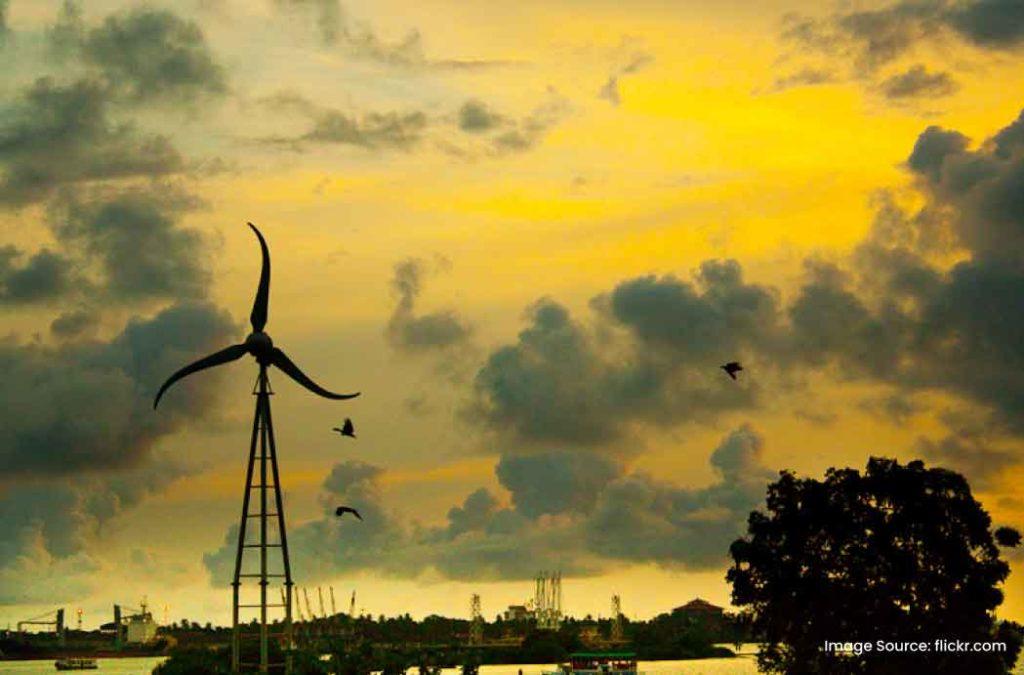 Enjoy sunsets at Marine Drive, one of the famous places to visit in Ernakulam.