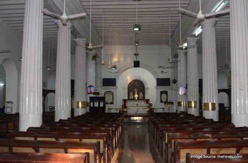 St. John’s Church is one of the famous places to visit in Trichy.