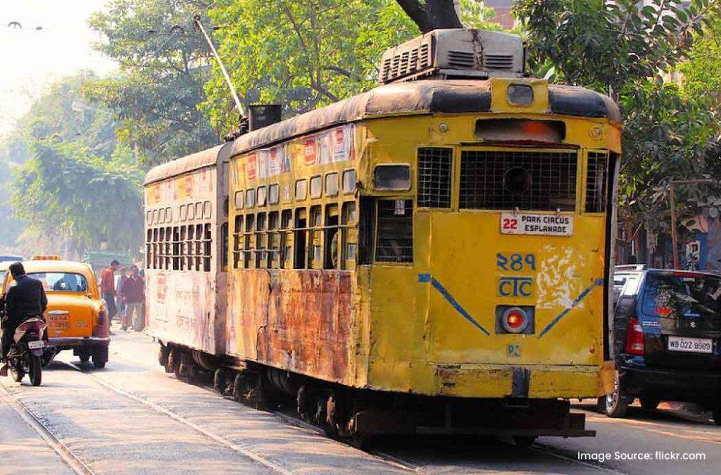 Take a Tram Ride through the City as one of the best things to do in Kolkata.