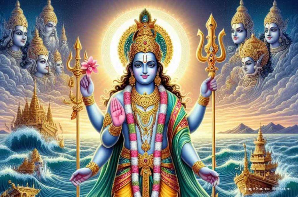 Lord Vishnu is worshipped on Vijaya Ekadashi.