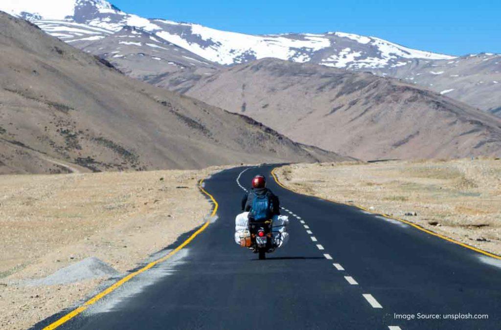 Enjoy a bike ride on the magnetic roads of Ladakh on a long weekend in May 2025.